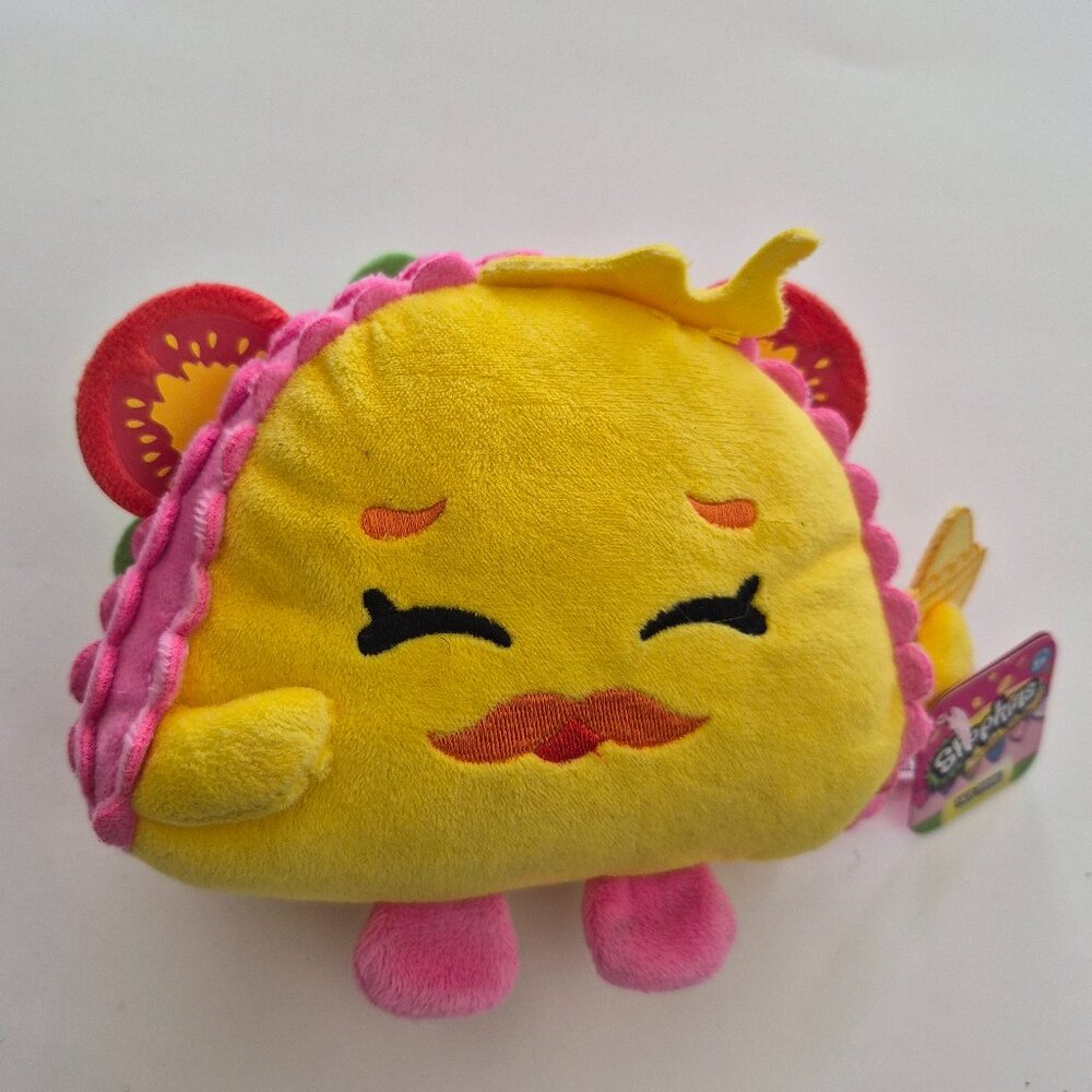 Shopkins Taco Terrie Plush – Food Character Taco – NWT – Moose Toys